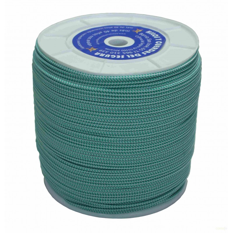 CUERDA POLIESTER TRENZA +FUERTE MONOFIL BL/VE 4,5MM/400M HYC - Imagen 1