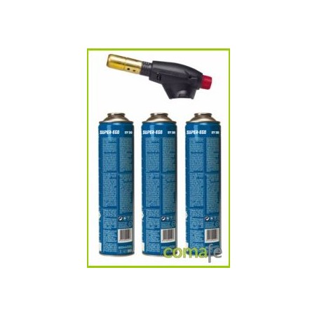 SOPLETE ROFIRE PIEZO+3 BOTELLAS MULTIGAS P00555500 - Imagen 1