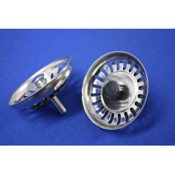 TAPON REJILLA FREGADERO C/VASTAG Ø115 INOX SANEAPLAST - Imagen 1