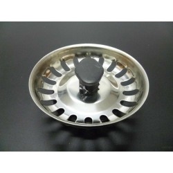 TAPON REJILLA FREGADERO 8 TET  Ø 115 INOX SANEAPLAST - Imagen 1