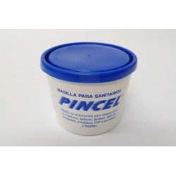 MASILLA SANITARIO BLANCA 1KG SANEAPLAST - Imagen 1