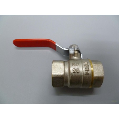 LLAVE ESFERA LATON CROMADO 1/2" SANEAPLAST - Imagen 1