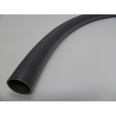 TUBO FLEXIBLE PVC GRIS 40MMX1M SANEAPLAST - Imagen 1