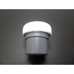 ENLACE MIXTO PVC BLANCO/GRIS 40MM-11/2" - Imagen 1