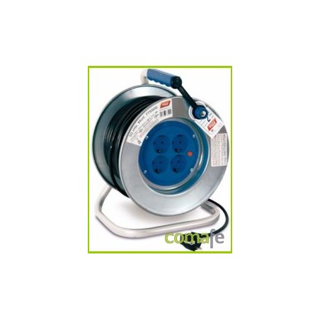 EXTENSIBLE METALICO 3X1.5 50MT C/TERMOSTATO 775505 - Imagen 1