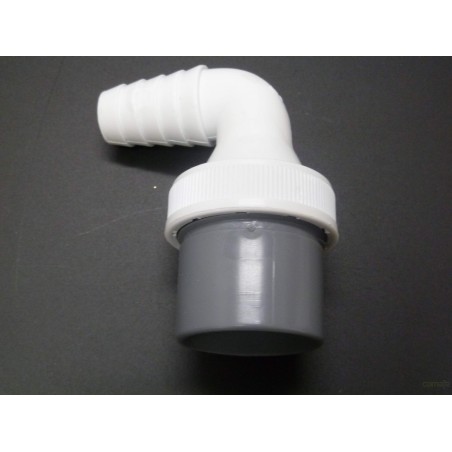 DESAGÜE LAVADORA PVC BLANCO/GRIS 40MM SANEAPLAST - Imagen 1