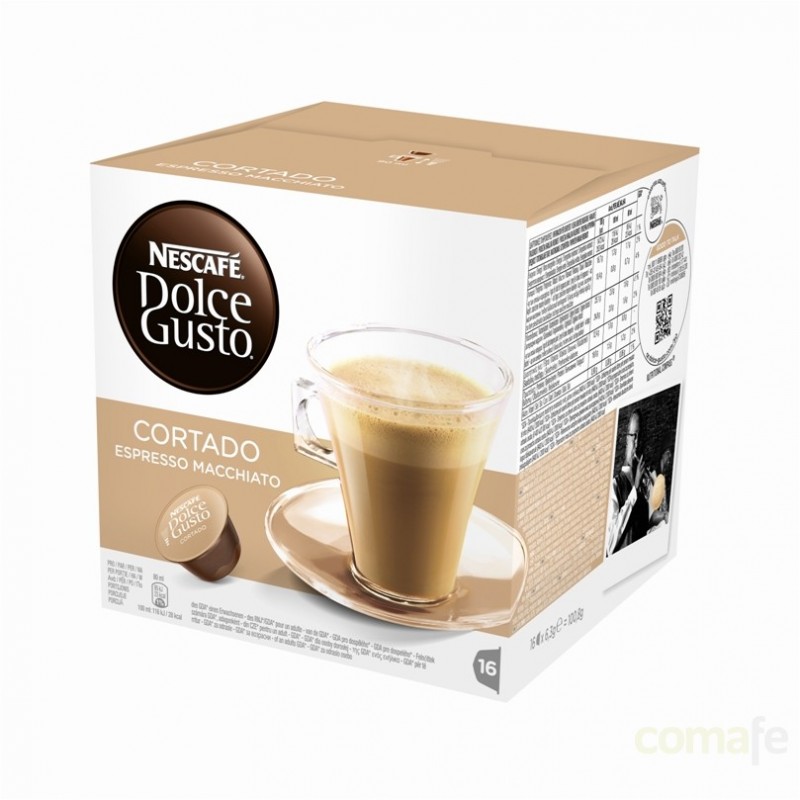 CAPSULA CAFE CORTADO NESCAFE DOLCE GUSTO 16PZ CAPSULA CAFE CORTADO NESCAFE DOLCE GUSTO 16PZ