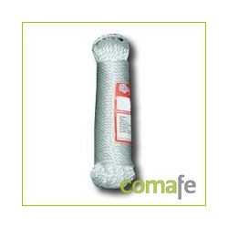 CUERDA TRENZADA  6 MM (20 MT) BLANCO - Imagen 1