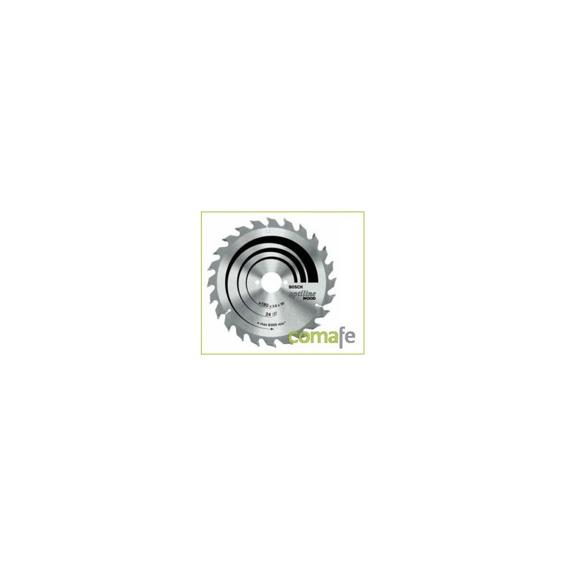 DISCO WIDIA PARA MADERA 190X2,6X30 48 DIENTES 2608640617 - Imagen 1