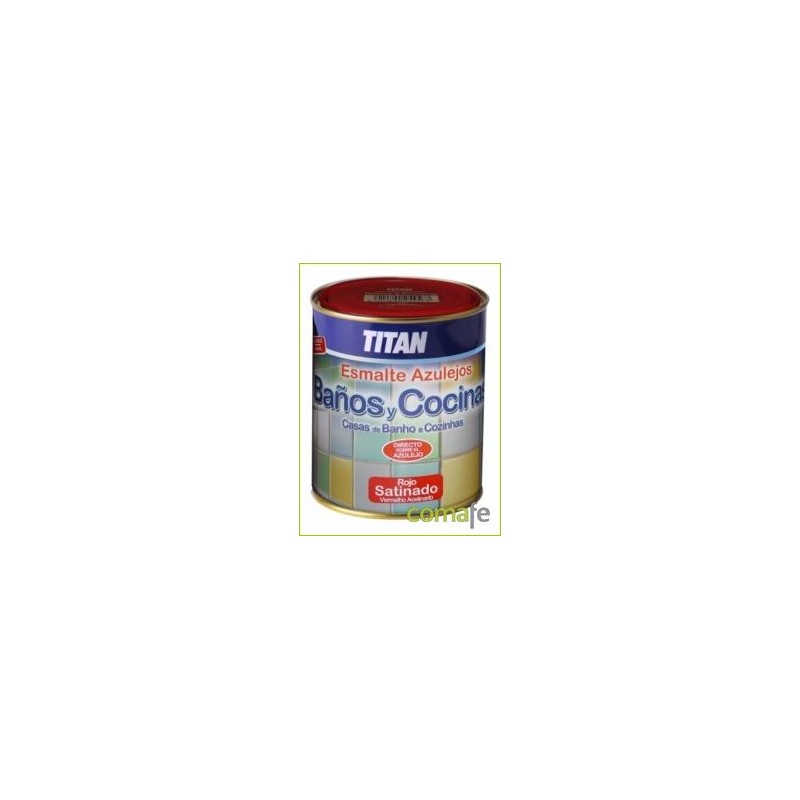 ESMALTE AZULEJOS COCINAS-BAÑOS BLANCO SATINADO 750ML 1400 - Imagen 1