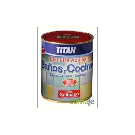 ESMALTE AZULEJOS COCINAS-BAÑOS BLANCO SATINADO 750ML 1400 - Imagen 1