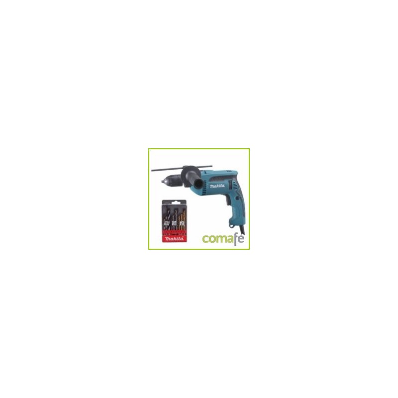 TALADRO PERC 680W 13MM+MALETIN HP01641K1X MAKITA - Imagen 1