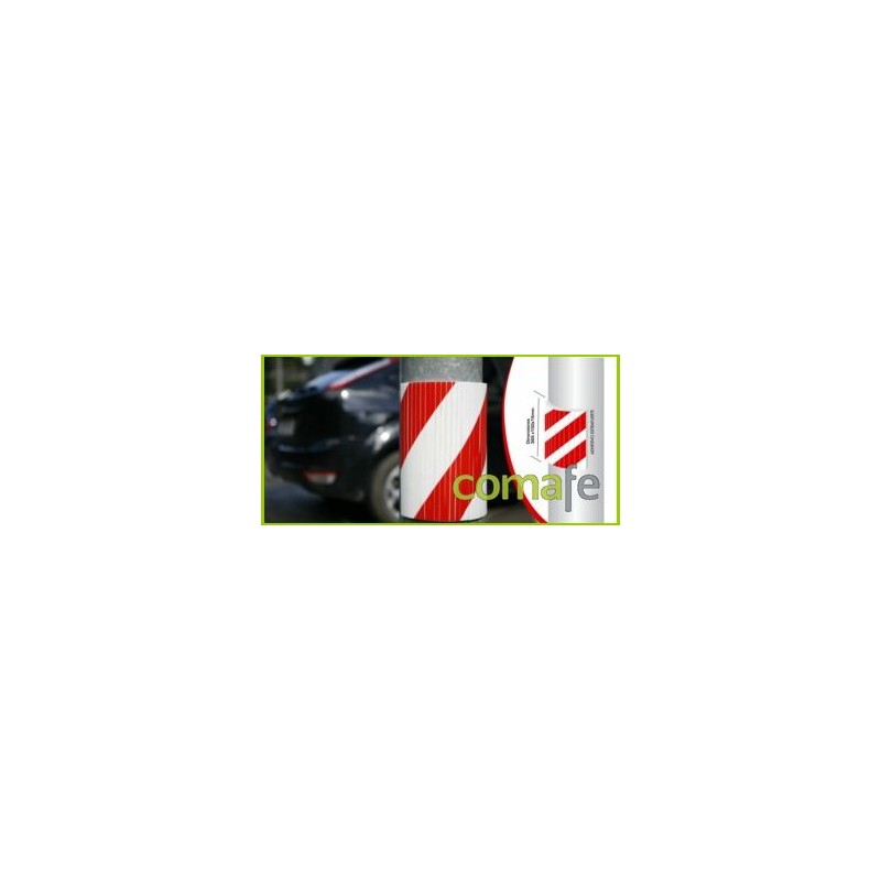 PROTECTOR COLUMNA ESTRIADO PARKING 390X320X10 DICOAL - Imagen 1