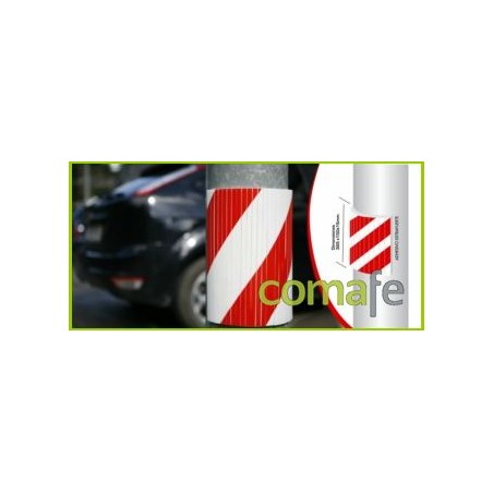PROTECTOR COLUMNA ESTRIADO PARKING 390X320X10 DICOAL - Imagen 1