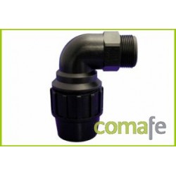 CODO 90º ROSCA MACHO Ø 50MM-1 1/2  PP FITTING - Imagen 1