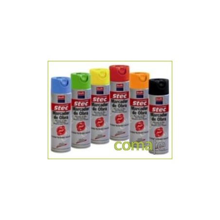 MARCADOR DE OBRA FUCSIA ALTA VISIBILI PERMANENT SPRAY 650ML - Imagen 1