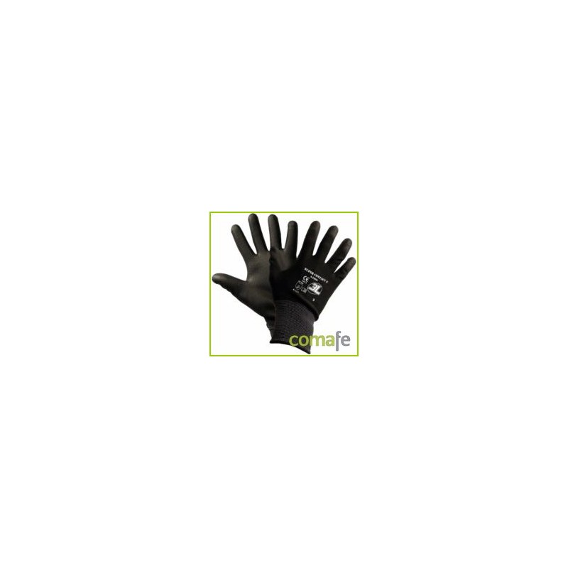 GUANTE NYLON SUPER CONTACT T-10 NEGRO - Imagen 1