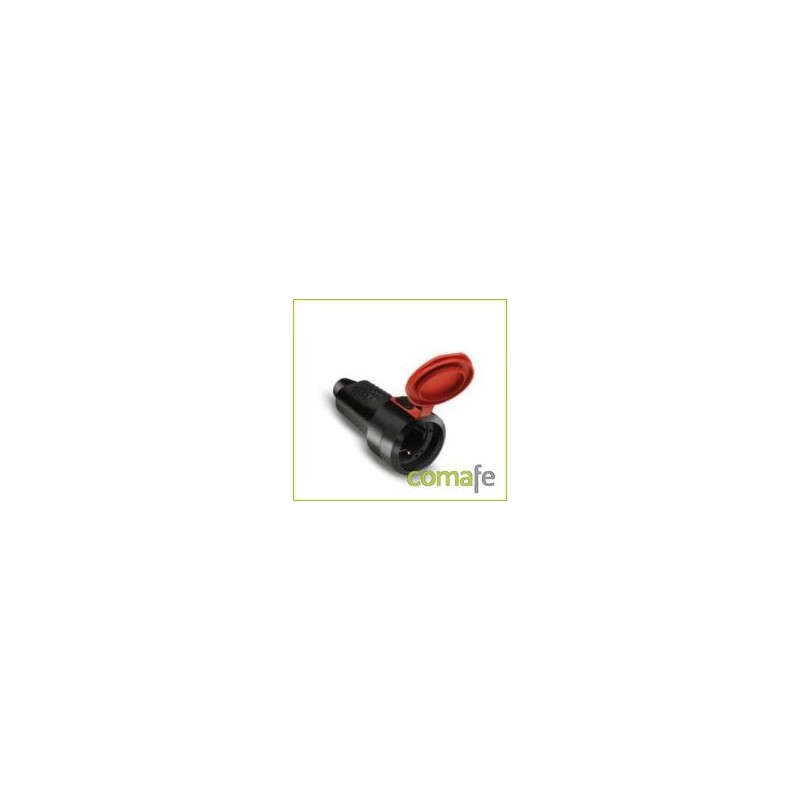 BASE ENCHUFE AEREA 16 AMP 2P 200-250 V - Imagen 1
