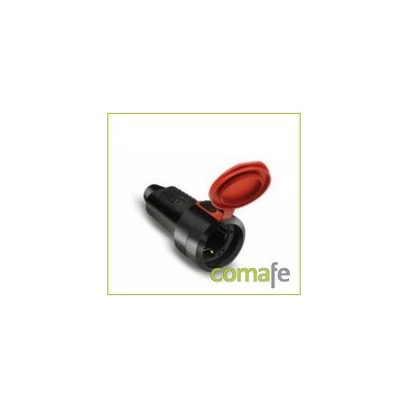 BASE ENCHUFE AEREA 16 AMP 2P 200-250 V - Imagen 1