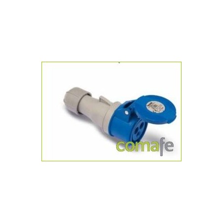 BASE AEREA MOVIL 16A. 2POLOS+TIERRA 200-240V IP 44 23200 - Imagen 1