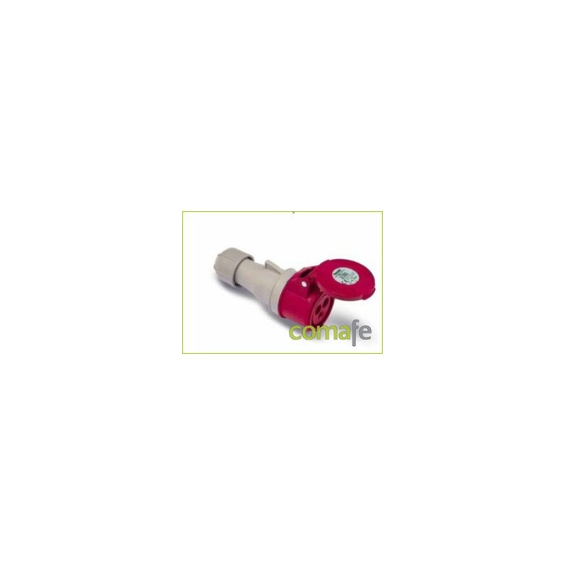 BASE AEREA MOVIL 32A. 3POLOS+TIERRA 380-415V IP 44 23302 - Imagen 1