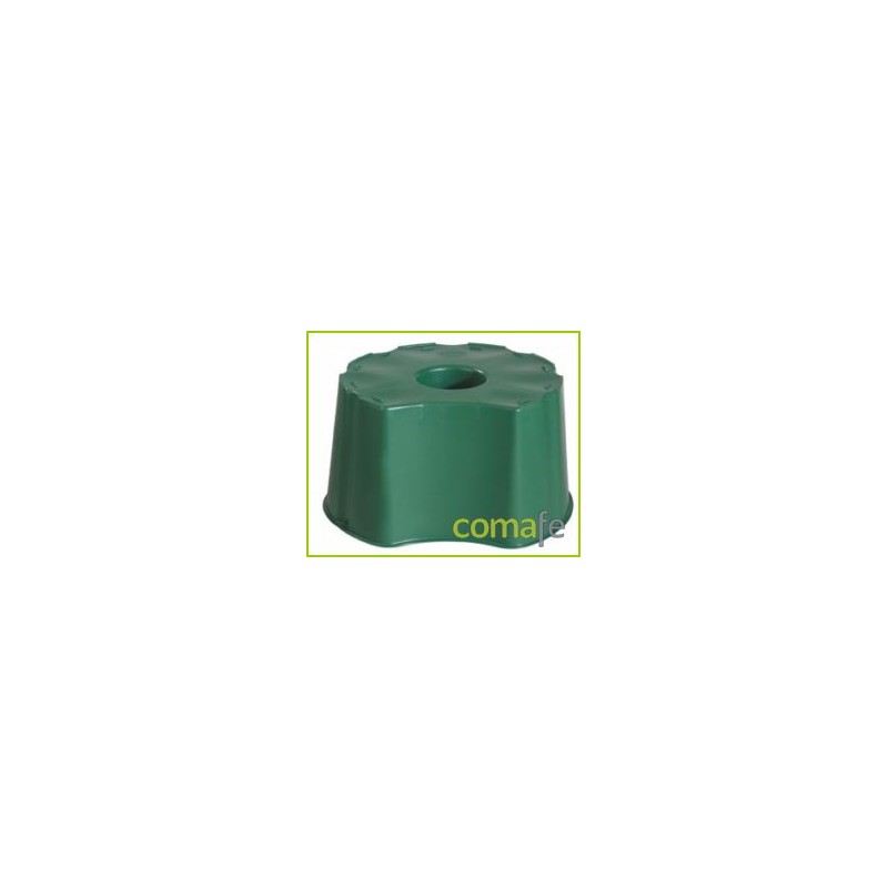BASE PARA CONTENEDOR REDONDO VERDE 310L - Imagen 1