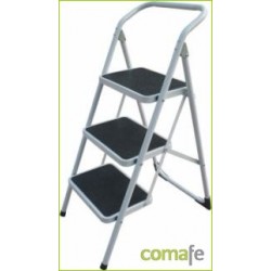 TABURETE METALICO PLEGABLE 3 PELDAÑOS ANCHO 38X26CM TAS-3 - Imagen 1
