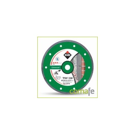 DISCO DIAMANTE TURBO GENERAL OBRA 230MM BASIC LINE T230-BL - Imagen 1