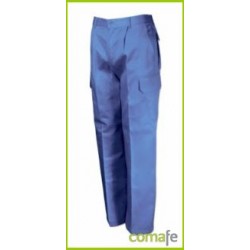 PANTALON TERGAL MULTIBOLSILLOS AZULINA T-52 L500 VESIN - Imagen 1