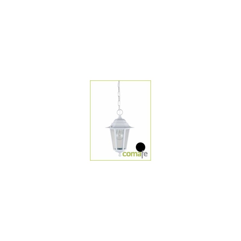 LAMPARA COLGANTE ORLANDO BLANCO E27 60W ILLUX1104W - Imagen 1