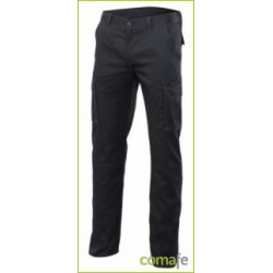 PANTALON TERGAL MULTIBOL GRIS 240GRS C/ GOMA ELASTICA T-40 - Imagen 1