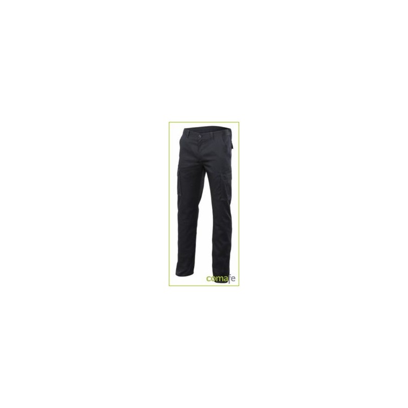 PANTALON TERGAL MULTIBOL GRIS 240GRS C/ GOMA ELASTICA T-42 - Imagen 1