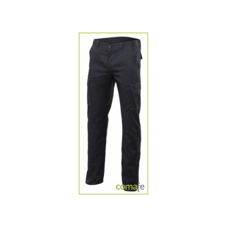 PANTALON TERGAL MULTIBOL GRIS 240GRS C/ GOMA ELASTICA T-46 - Imagen 1