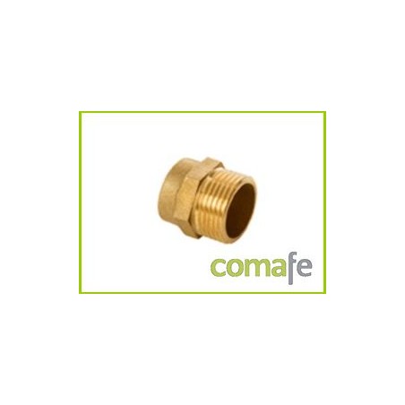 ENTROQUE SOLDAR LATON MACHO 1/2 X 18 4009 - Imagen 1