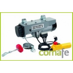ELEVADOR ELECTRICO 980W 200/400 KG CABLE ACERO DE 18MT 01143 - Imagen 1