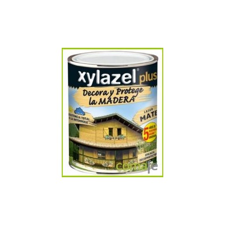 PROTECTOR LASUR PARA MADERA MATE TECA 750ML XYLAZEL PLUS - Imagen 1