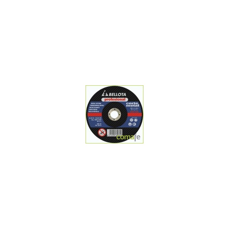 DISCO CORTE METAL PROFESIONAL BELLOTA 125X3X22 50301-125 - Imagen 1