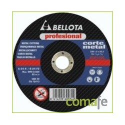 DISCO CORTE METAL PROFESIONAL BELLOTA 180X3X22 50301-180 - Imagen 1