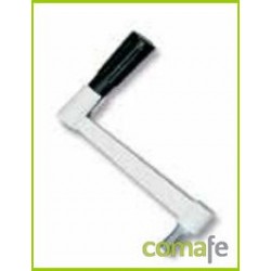 MANIVELA PARA TORNO ELEVACION BLANCA - Imagen 1