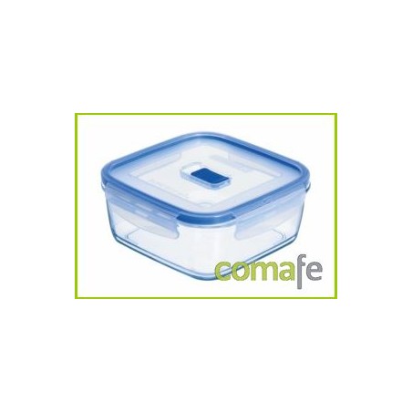 HERMETICO CUADRADO CRISTAL 13X13X6 LUMINARC - Imagen 1