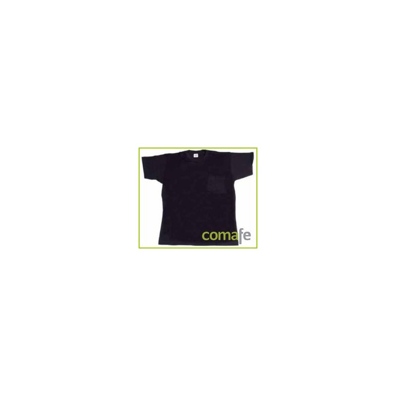 CAMISETA ALGODON MANGA CORTA 1BOL CUELLO REDON MARINO T-XL - Imagen 1