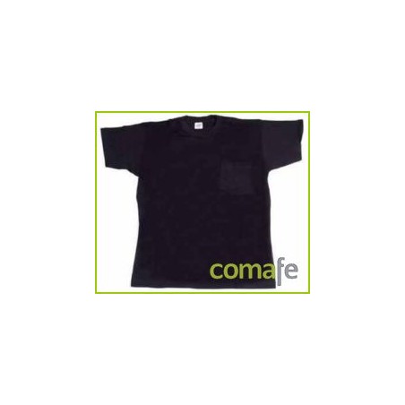 CAMISETA ALGODON MANGA CORTA 1BOL CUELLO REDON MARINO T-XL - Imagen 1