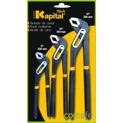 TENAZA DE CANAL PACK 3 PIEZA 8"(200MM)-10"(250MM)-12"(300MM) - Imagen 1