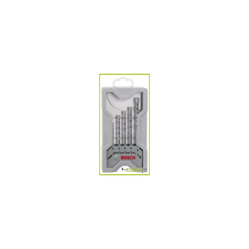 BROCA HORMIGON/LADRILLO SET X-PRO DE 5PZ (4-5-6-6-8MM) CYL-3 - Imagen 1