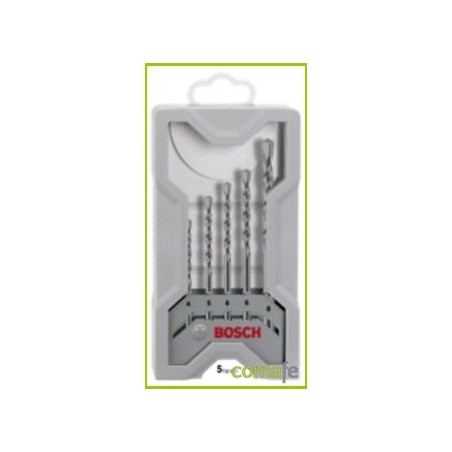 BROCA HORMIGON/LADRILLO SET X-PRO DE 5PZ (4-5-6-6-8MM) CYL-3 - Imagen 1