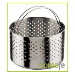 CESTILLO PERFORADO-COLADOR ALTO INOX PARA OLLA 21CM - Imagen 1