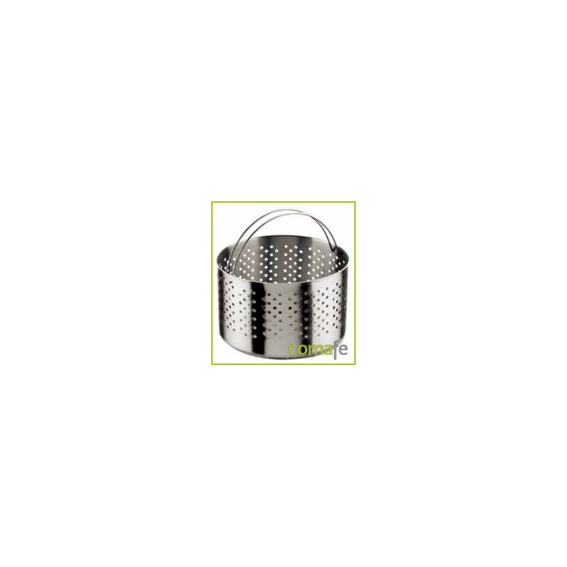 CESTILLO PERFORADO-COLADOR ALTO INOX PARA OLLA 21CM - Imagen 1
