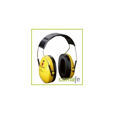 PROTECTOR AUDITIVO OPTIME I DIADEMA AMARILLO - Imagen 1