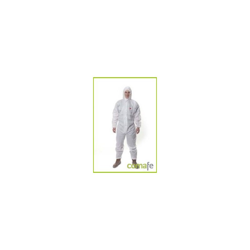 BUZO DESECHABLE C/CAPUCHA T-XL BLANCO - Imagen 1