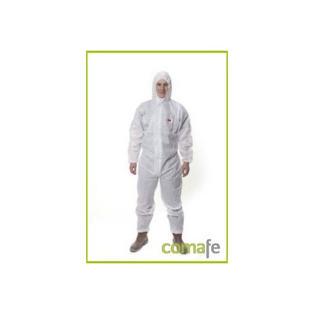 BUZO DESECHABLE C/CAPUCHA T-XL BLANCO - Imagen 1